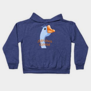 Don't Mess with a Serious Goose Kids Hoodie